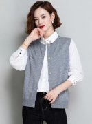 新潮流女背心外套搭配什么裤子好看？__穿搭技巧