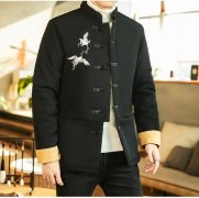 胸前中国外套搭配什么裤子好看？__穿搭技巧__图