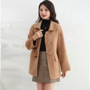 衣定行女装毛呢外套搭配什么裤子好看？__穿搭技