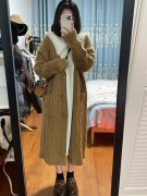 长外套毛衣里面穿搭配什么裤子好看？__穿搭技巧