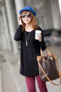 长打底衫外套衣服搭配什么裤子好看？__穿搭技巧