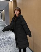 长款女式棉衣外套裤子搭配什么裤子好看？__穿搭
