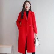 长款毛呢大衣外套衣服欣赏搭配什么裤子好看？