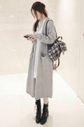 长款毛衣能短外套搭配什么裤子好看？__穿搭技巧