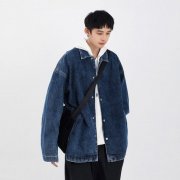 长款牛仔外套男搭配什么裤子好看？__穿搭技巧