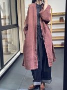 长款麻外套搭配什么裤子好看？__穿搭技巧__图片