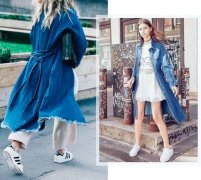长版牛仔外套鞋子搭配什么裤子好看？__穿搭技巧