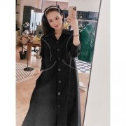 长黑裙外套夏搭配什么裤子好看？__穿搭技巧__图