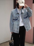 颜色衣服和牛仔外套搭配什么裤子好看？__穿搭技